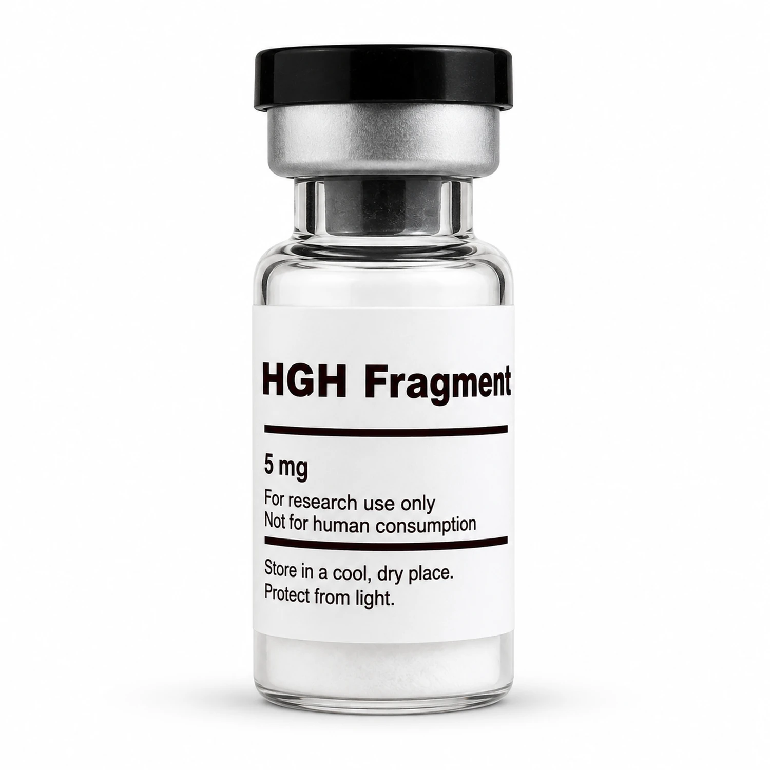 HGH_Fragment HGH Fragment 5mg research peptide vial