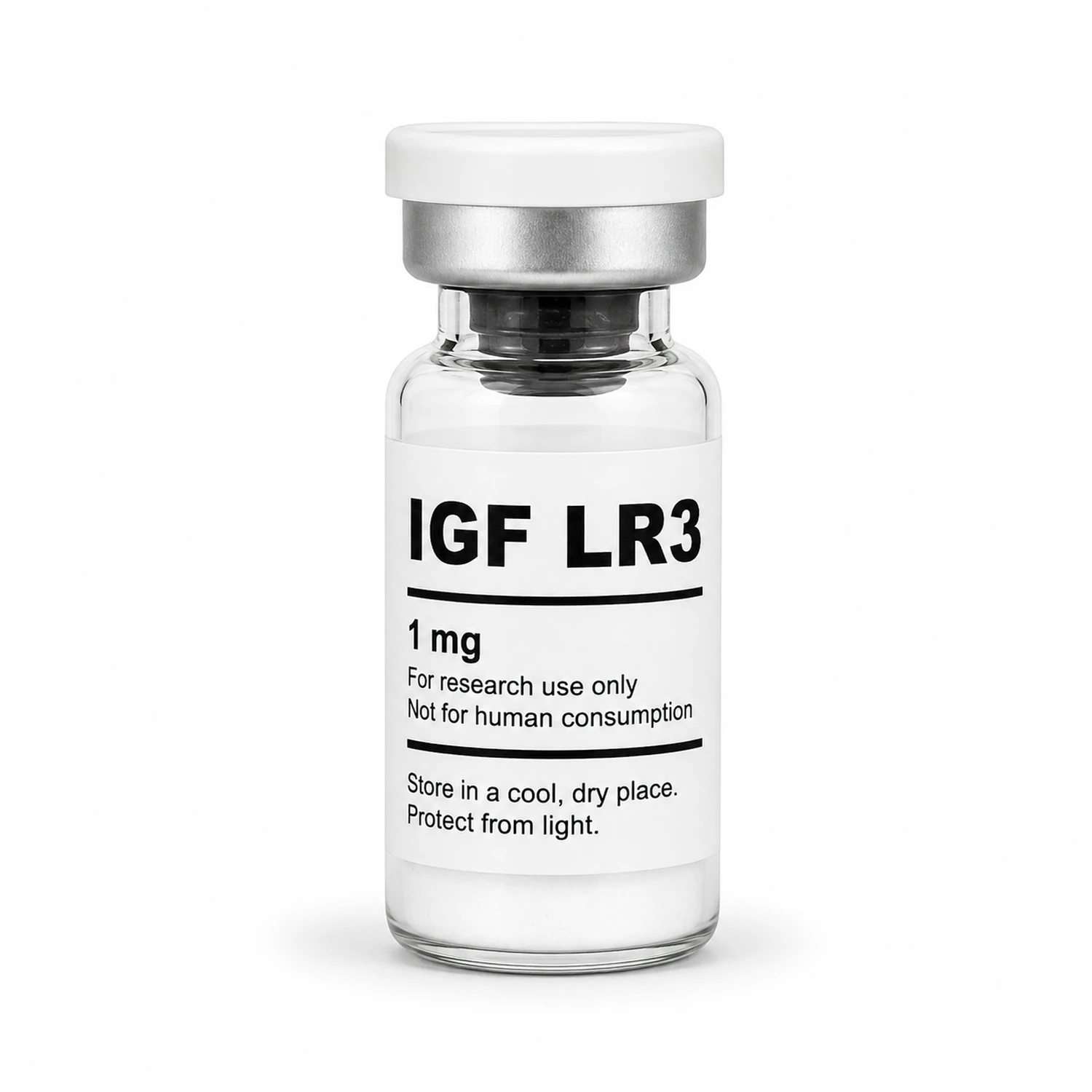 IGF_LR3 IGF LR3 1mg research peptide vial
