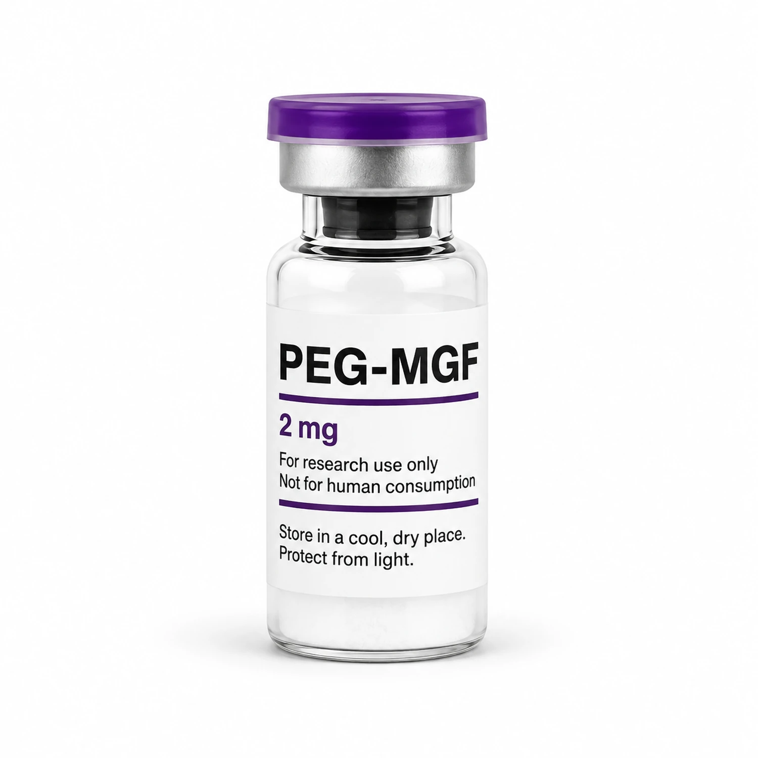 PEG_MGF PEG-MGF 2mg research peptide vial